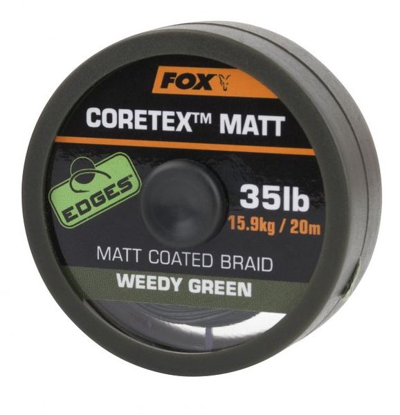 FOX Edges Coretex Matt Weedy green 15lb/6,8kg/20m