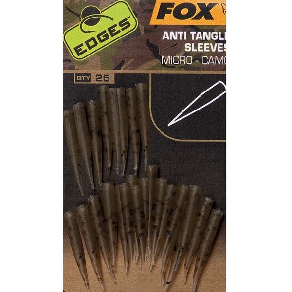 FOX Edges Prevleky Micro Camo Anti Tangle Sleeves - M 25 ks