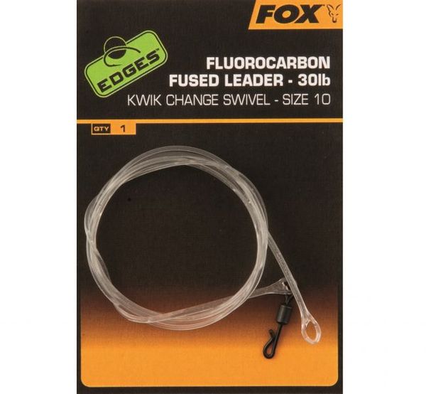 FOX Fluorocarbon fused leader - size 10 kwik change