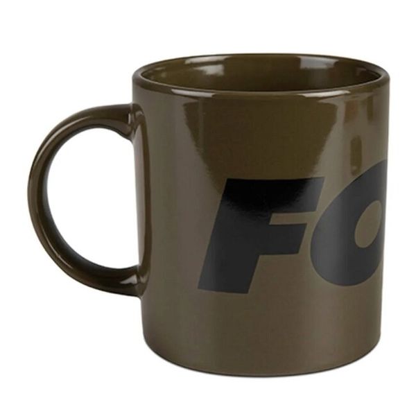 Fox Hrnček Collection Ceramic Mug Green Black 350 ml