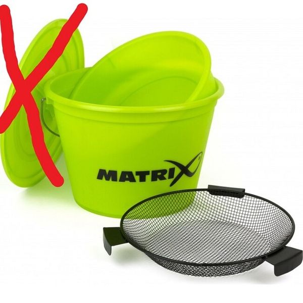 FOX Matrix Vedro Bucket bez Viečka Set Lime 20 l