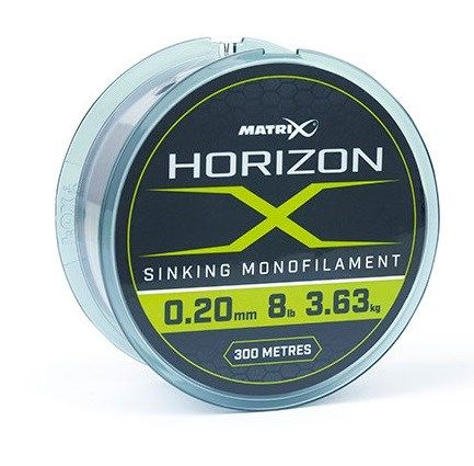 FOX Matrix Vlasec Horizon X Sinking Mono 0,22 mm 4,54 kg 300 m Číra