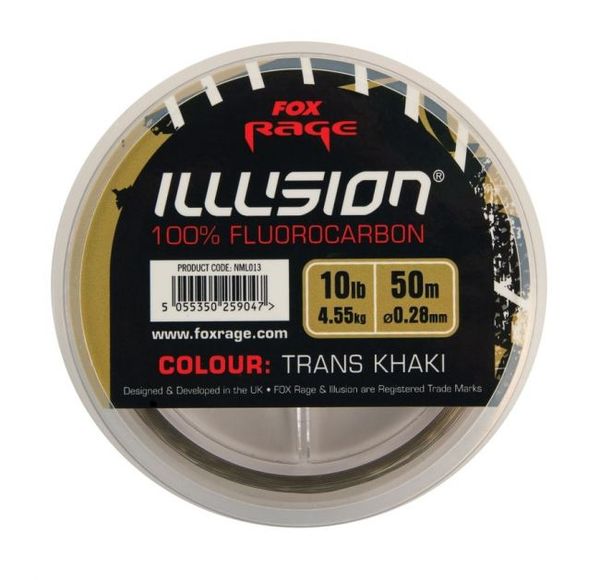 FOX Rage Fluorocarbon Illusion Soft 0,28mm/4,55kg/50m