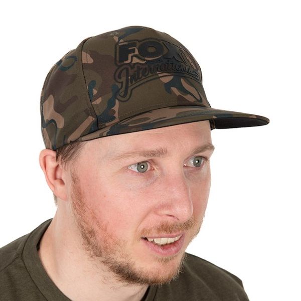 Fox Šiltovka Camo Flat Peak Snapback Hat