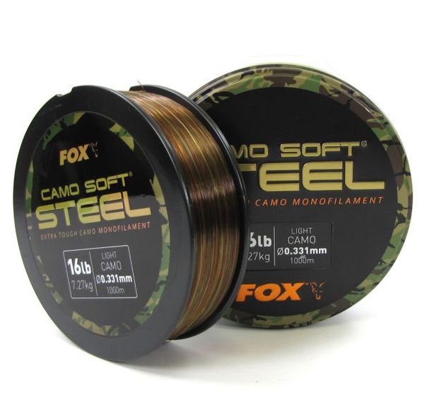 FOX Soft Steel Light Camo x 1000m 0.331mm 16lb/7.27kg