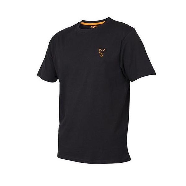 FOX Tričko Collection Black Orange T Shirt 3XL