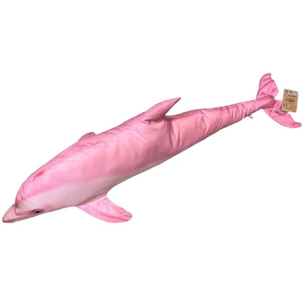Gaby Plyšová ryba vankúš - Delfín ružový 120 cm