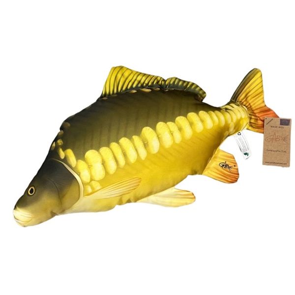 Gaby Plyšová ryba vankúš - Kapor veľký Riadkáč 61 cm