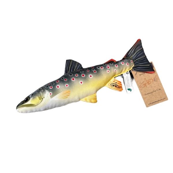 Gaby Plyšová ryba vankúš - Pstruh Potočný Mini 35 cm