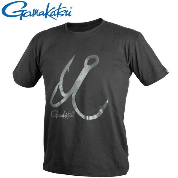 Gamakatsu All Black T-Shirts L