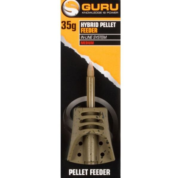 Guru Hybrid Pellet Feeder Inline Small - 35g/1ks