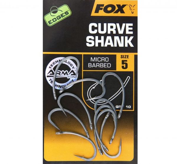 Háčiky Fox Curve Shank v.5/10ks
