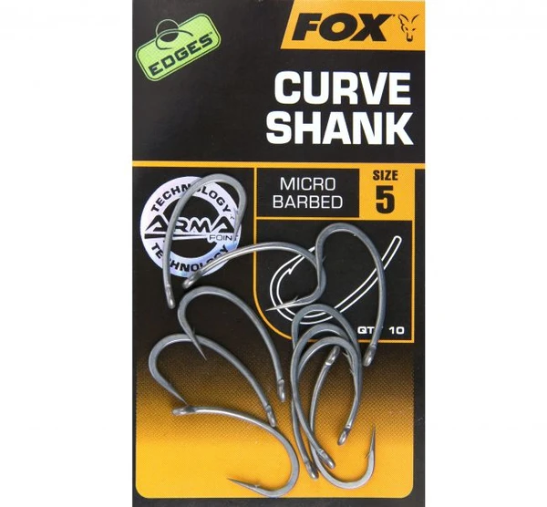 Háčiky Fox Curve Shank v.8/10ks