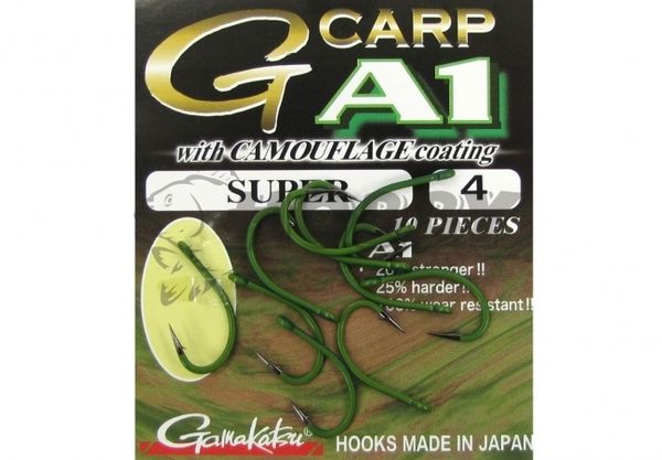 Háčiky G-Carp A1 Super Camouflage-G v.6 10ks