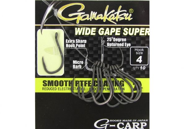 Háčiky G-Carp Wide Gape Super veľ.6/10ks