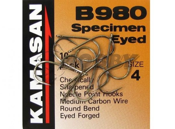 Háčiky Kamasan B980 Specimen Eyed č.4/10ks