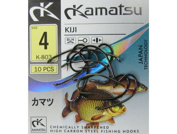 Háčiky Kamatsu K-803 Kiji očko veľ.2, 10ks