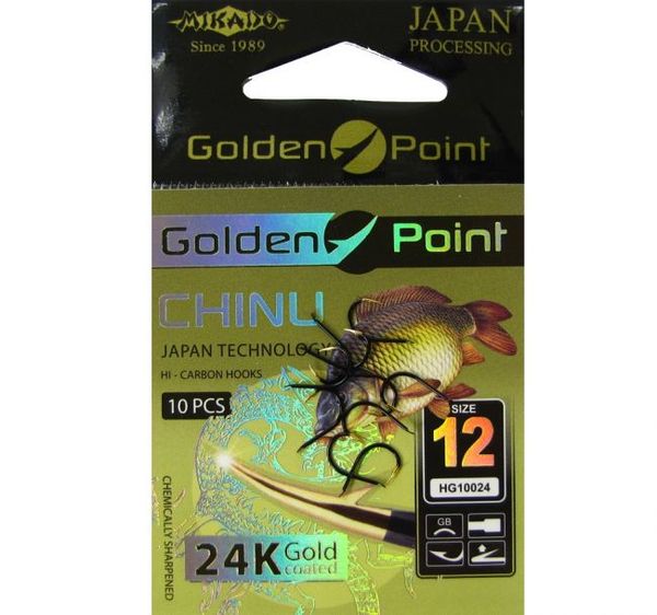 Háčiky Mikado Golden Point HG10024 Chinu č.12