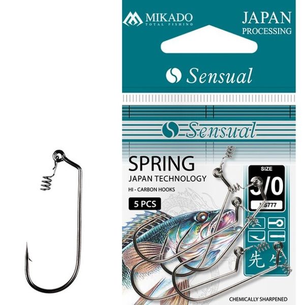 Háčiky Mikado Sensual Spring v.4/0 BN 5ks