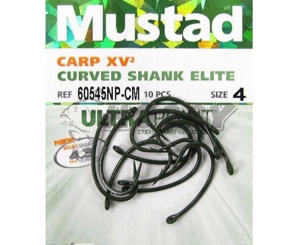 Háčiky Mustad Curved Shank Elite 60545NP-CM veľ.1/10ks