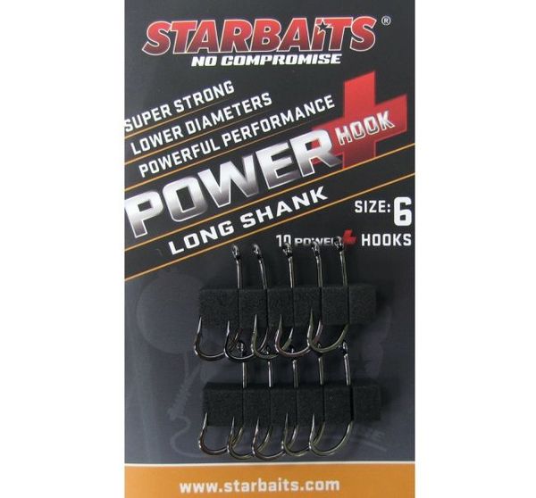 Háčiky StarBaits Power Long Shank veľ.2/10ks