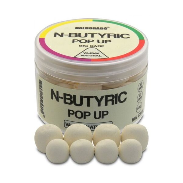 Haldorádó N-Butyric Pop Up Big Carp 13/17 mm 50 g  N-Butyric Natural
