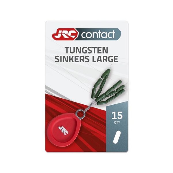 JRC Contact Tungsten Sinkers Green L 3 mm 15ks