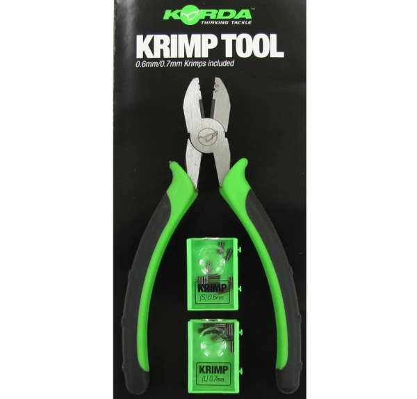 Kliešte Korda Krimping Tool + 0,6mm/0,7mm Krimps