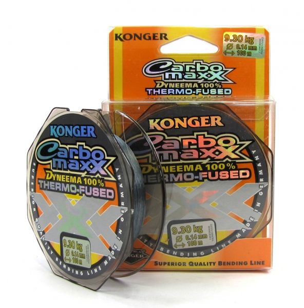 Konger Carbo Maxx Dynema Thermo - Fused 0,10mm/7,05kg/100m