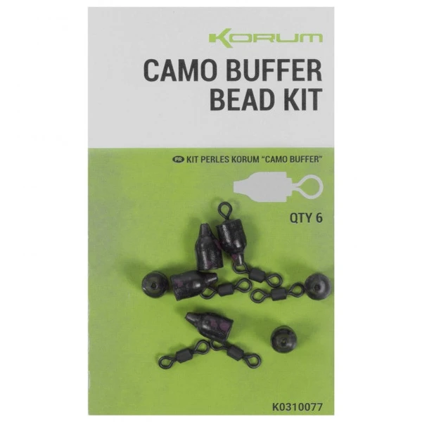 Korum Camo Buffer Bead Kit 6ks