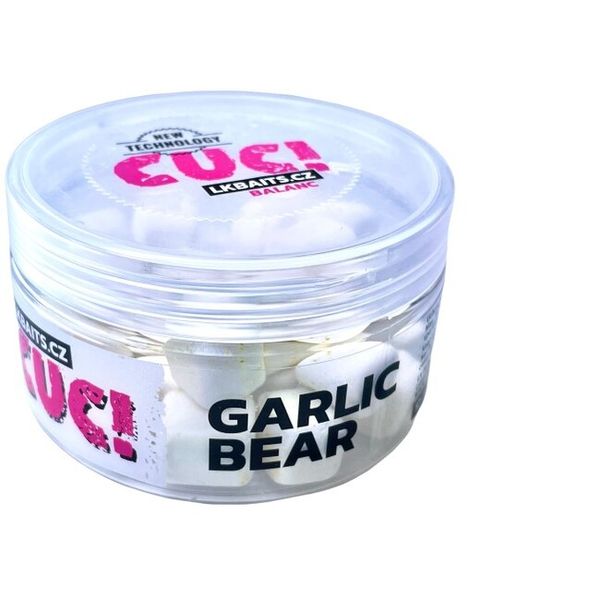 LK Baits CUC! Nugget Balanc Fluoro Garlic Bear 10 mm, 100ml