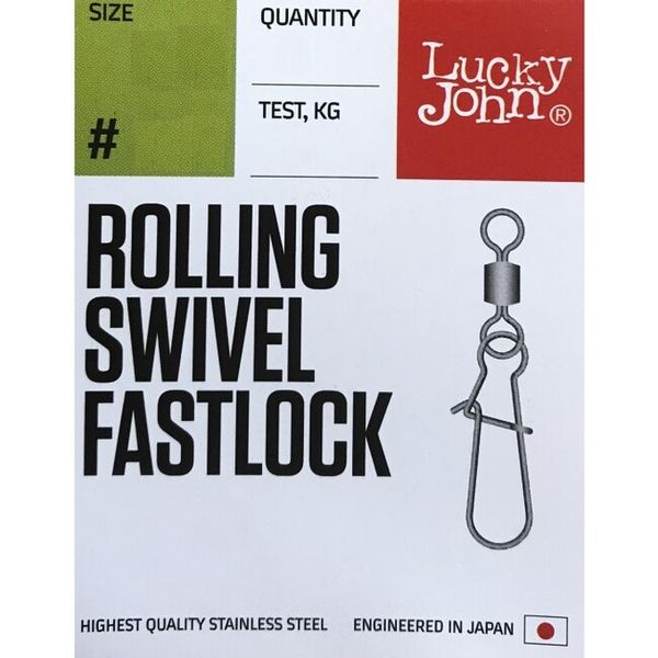 Lucky John Rolling Swivell Fastlocks v.10 (10ks)