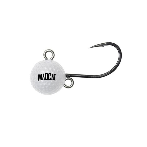 Madcat Olovená záťaž Golf Ball Hot Ball Jig Head 100g