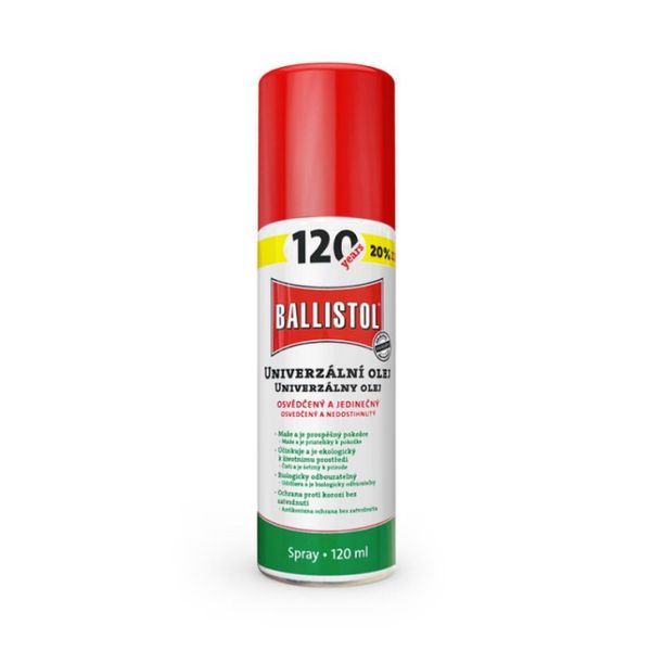 Mazací olej Ballistol sprej 120 ml
