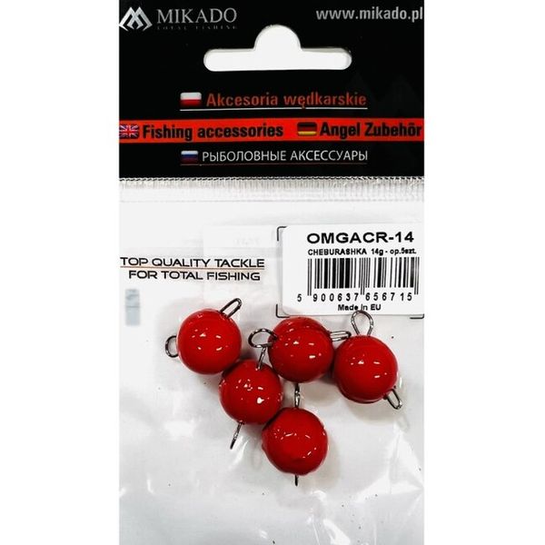 Mikado Cheburashka 10 g 5 ks červené