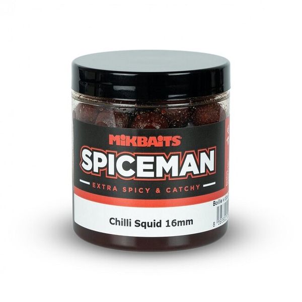 Mikbaits Boilie V Dipe Spiceman Chilli - Squid 16mm 250 ml