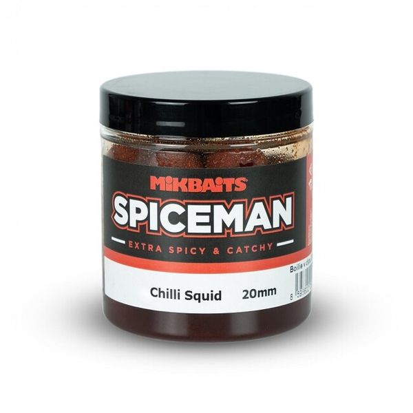 Mikbaits Boilie V Dipe Spiceman Chilli - Squid 20mm 250 ml