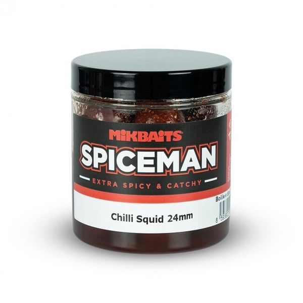 Mikbaits Boilie V Dipe Spiceman Chilli - Squid 24mm 250 ml