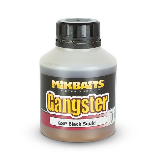 Mikbaits Booster Gangster  GSP Black Squid 250ml