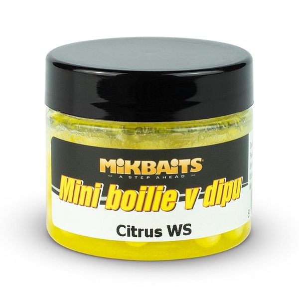 MikBaits Mini Boilie v Dipe Citrus WS 50ml