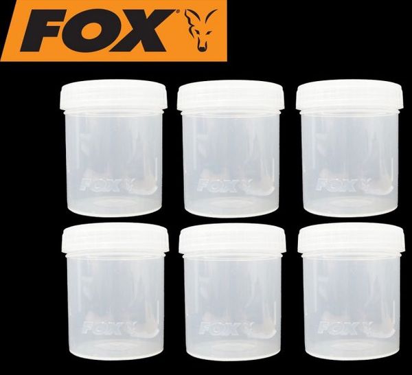 Nádoby na nástrahy Fox 6ks
