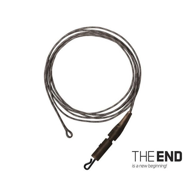 Nadväzec Delphin THE END Leadcore +  + PIN clip / 3ks/1m