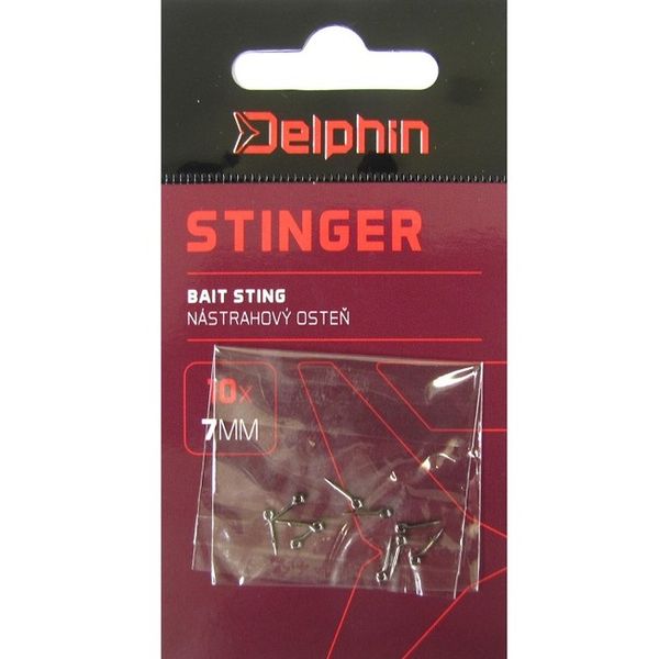 Nástrahový osteň Delphin STINGER 7mm 10ks čierny
