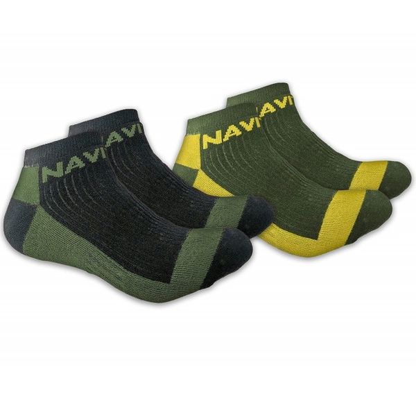 Navitas Coolmax Ankle Sock Twin Pack 41-45