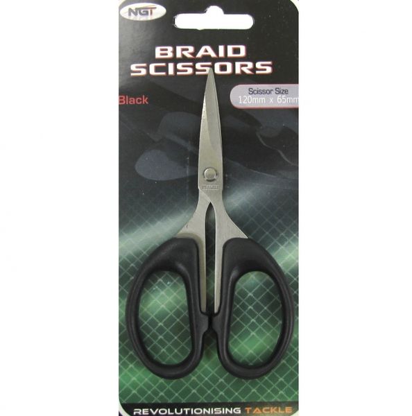 NGT Braid Scissors Nožnice Black 120 x 65mm