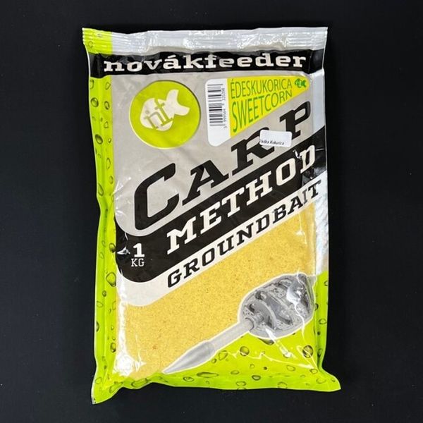 NovákFeeder krmivo Carp Method 1 kg Sladká kukurica