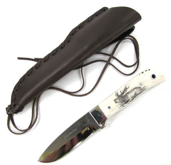 Nôž dýka Szalontai 440C-ručiaci jeleň