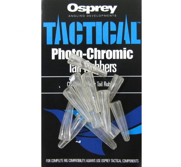 Osprey Tail Rubbers Clear 12ks
