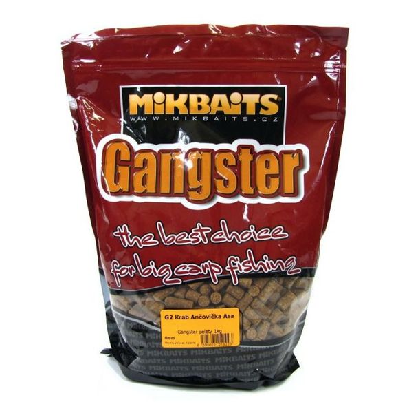 MikBaits Pelety Gangster 6mm 1 kg