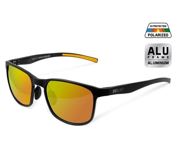 Polarizačné okuliare Delphin model SG BLACK Oranžové Sklá